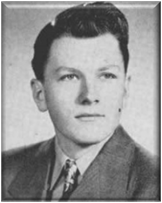 A vintage photo of a person wearing a suit and tie

Description automatically generated